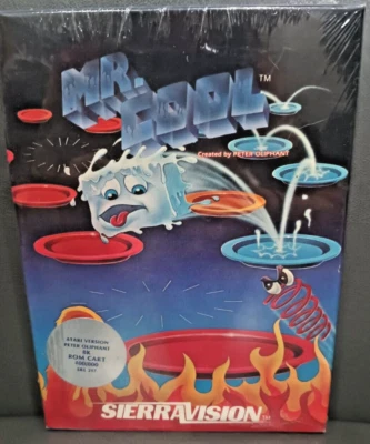 MR. Cool by SierraVision; Cartridge Atari 400/800/XL/XE; Factory wrap - Image 1 of 4
