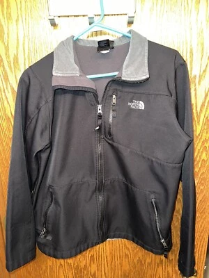North Face Jacket Boys XL 18/20 Black Zip Up Youth - Image 1 of 4