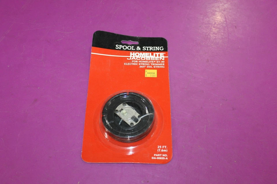 NOS Homelite Jacobsen Spool & String. Part DA-00825-A. - Image 1 of 1
