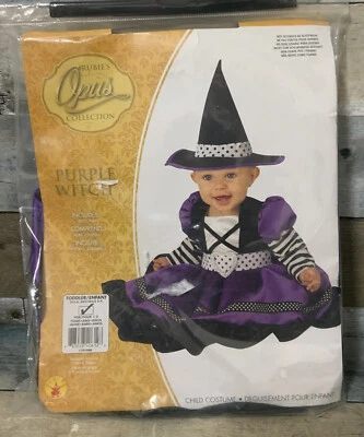 ⚡️ Rubies Opus Collection Niño/Infante Bruja Púrpura (2-4) (1-2 Años) Foto 1 de 2
