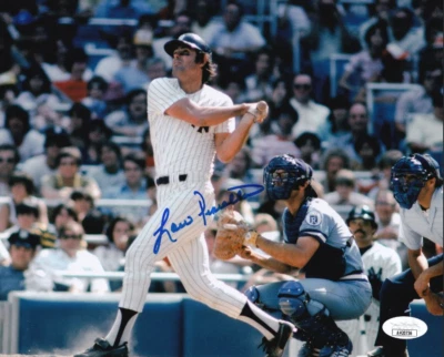 LOU PINIELLA Signed New York Yankees 8x10 Photo (JSA Basic COA) - Image 1 of 3