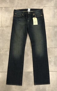 Lucky Brand Dungarees By Gene Montesano Size 29 (32x31) Dark Wash Denim Jeans - Picture 1 of 10