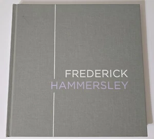 FREDERICK HAMMERSLEY ART BOOK ABSTRACT PAINTING HC 2012 PRINT LA LOUVRE GALLERY - Picture 1 of 24