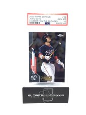 JUAN SOTO 2020 Topps Chrome Celebration of the Decades #12 PSA 10 NATIONALS