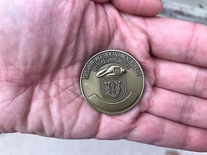 1ST SPECIAL FORCES GROUP, Detachment KOREA ARMY AIRBORNE BRONZE CHALLENGE COIN - Picture 1 of 3