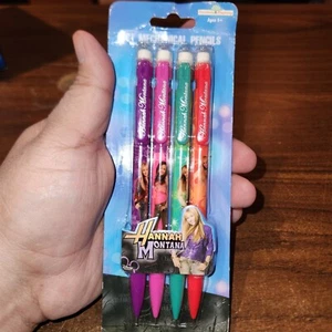 NEW Hannah Montana 4-Pack Mechanical pencils - Picture 1 of 3