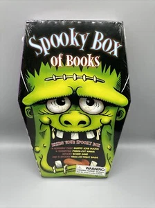 Halloween Spooky Box Of Books Fun Books Masks Game Bags Sealed New - Picture 1 of 8