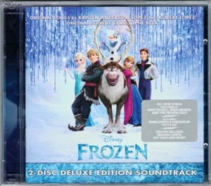 FROZEN Die Eiskönigin Deluxe Edition 2CD Christophe Beck Kristen Anderson-Lopez - Foto 1 di 1