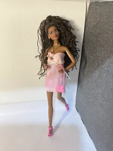 Barbie Model Muse Body Hybrid NUDE AA Black Doll hybrid Braids Gorgeous Outfit - Bild 1 von 7