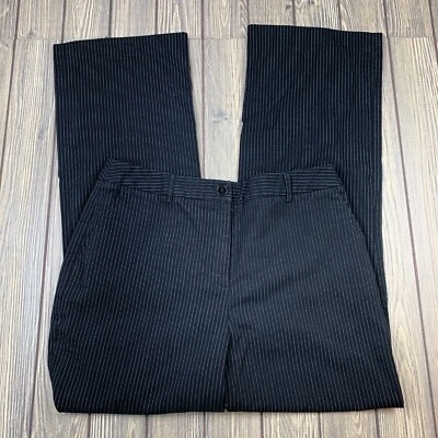 josephine chaus mujer talla 10 negro blanco rayas vestido pantalones ropa de carrera Foto 1 de 4