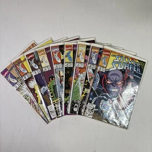 THE SILVER SURFER Lot of (9) 1990 Marvel Comic Books. SEE DESCRIPTION. - Picture 1 of 12