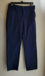 Gap  Boys School Flat Front Uniform Pants Size 14 Navy  - Picture 1 of 11