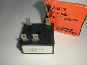 SYRACUSE ELECTRONICS X1327007410 1197-K RELAY NEW - Picture 1 of 3