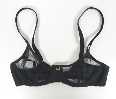 Sujetador Freya Negro Instantánea Transparente Demi Cup Con Aros AA400921 Negro Talla 30D Foto 1 de 4