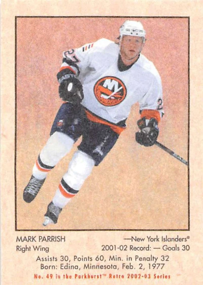 2002-03 Parkhurst Retro Minis (ITG In The Game) Pick From List With Rookies - Image 1 of 1