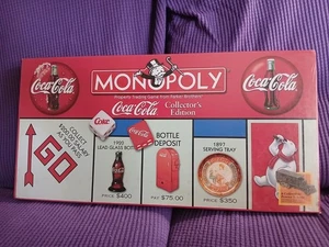 Coca-Cola Monopoly Brettspiel Collectors Edition 1999 Factory Sealed Coke Pop - Bild 1 von 6