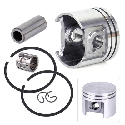 38mm Piston Rings Pin Bearing Circlips Set fit for Stihl 018 MS180 Chainsaw ut - Image 1 of 4