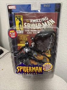 Spider-Man Classics | 6” Spider-Man Black Costume (Series II) | SEALED - Picture 1 of 11