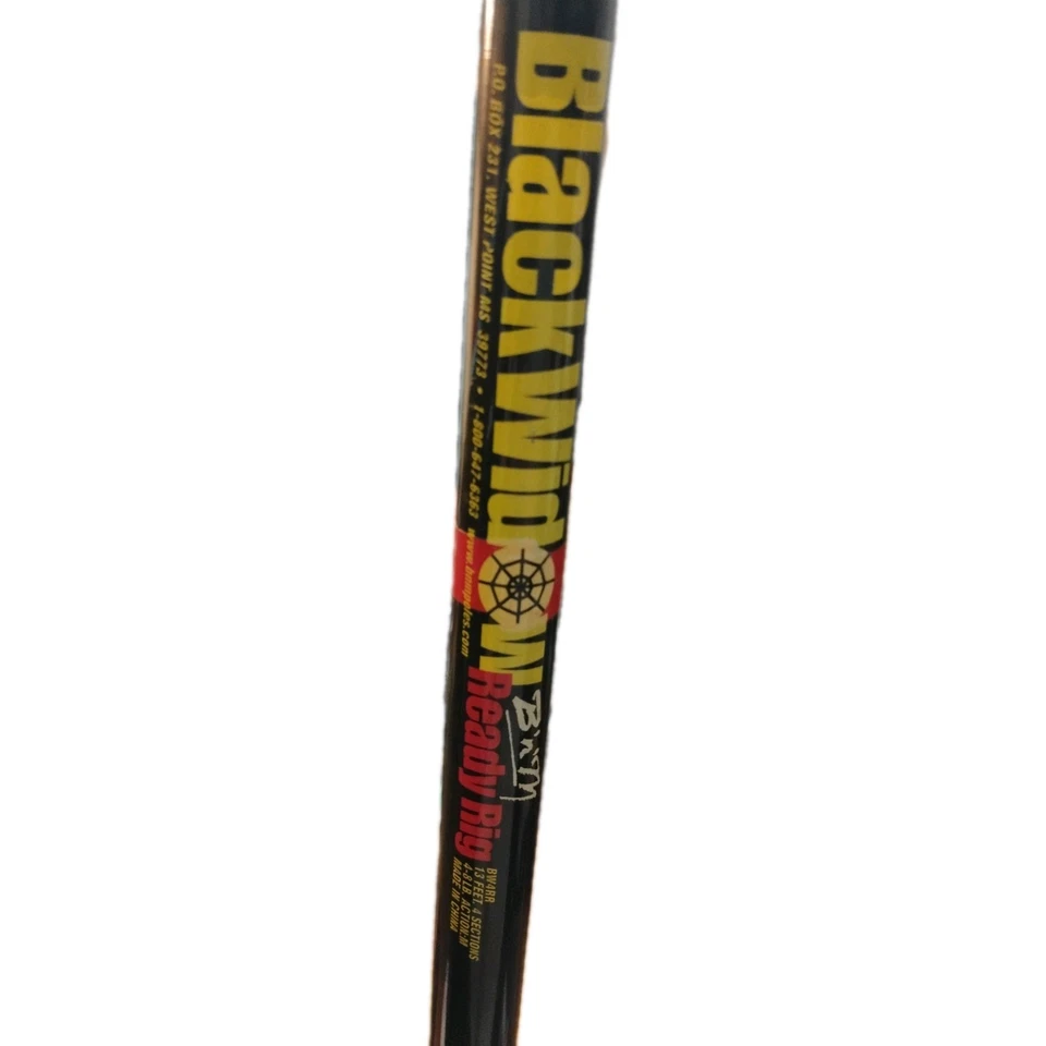 B & M BW4R 13 英尺黑寡妇就绪钻杆 4 段 — 第 1/1 张图片