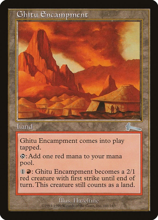 Ghitu Encampment Foil (141) Urza's Legacy ULG MTG Magic - Image 1 of 1