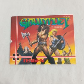 Gauntlet Tengen Licensed NES Nintendo Instruction Booklet Manual 