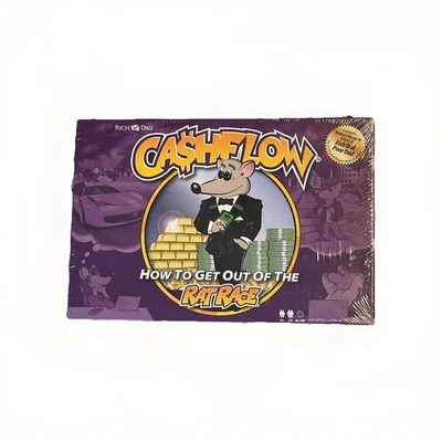Cashflow Board Game Rich Dad 101 How to Get Out of the Rat Race New Sealed 2014 - Image 1 of 2
