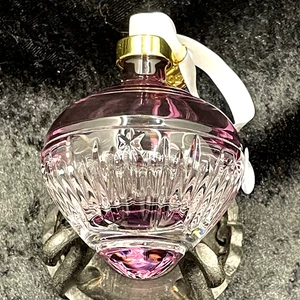 Waterford Crystal Winter Wonders Midnight Frost Lilac Bauble Ornament - Picture 1 of 17