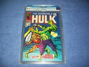 1968 Incredible Hulk #103 CGC 6.5 Off White Pages - Picture 1 of 3