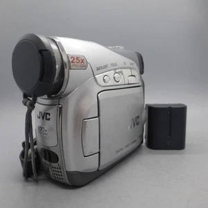 JVC GR-D250EK Handheld MiniDV Camcorder Silver Tested - Picture 1 of 8