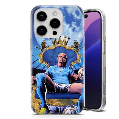 Funda protectora de teléfono Erling Haaland para Apple iPhone Samsung Galaxy Huawei Google Foto 1 de 4
