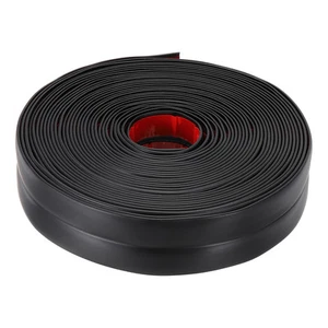 Wall Corner Protectors, Self-Adhesive Edge Guard, Black 0.12"x1.6"x33 ft - Picture 1 of 6