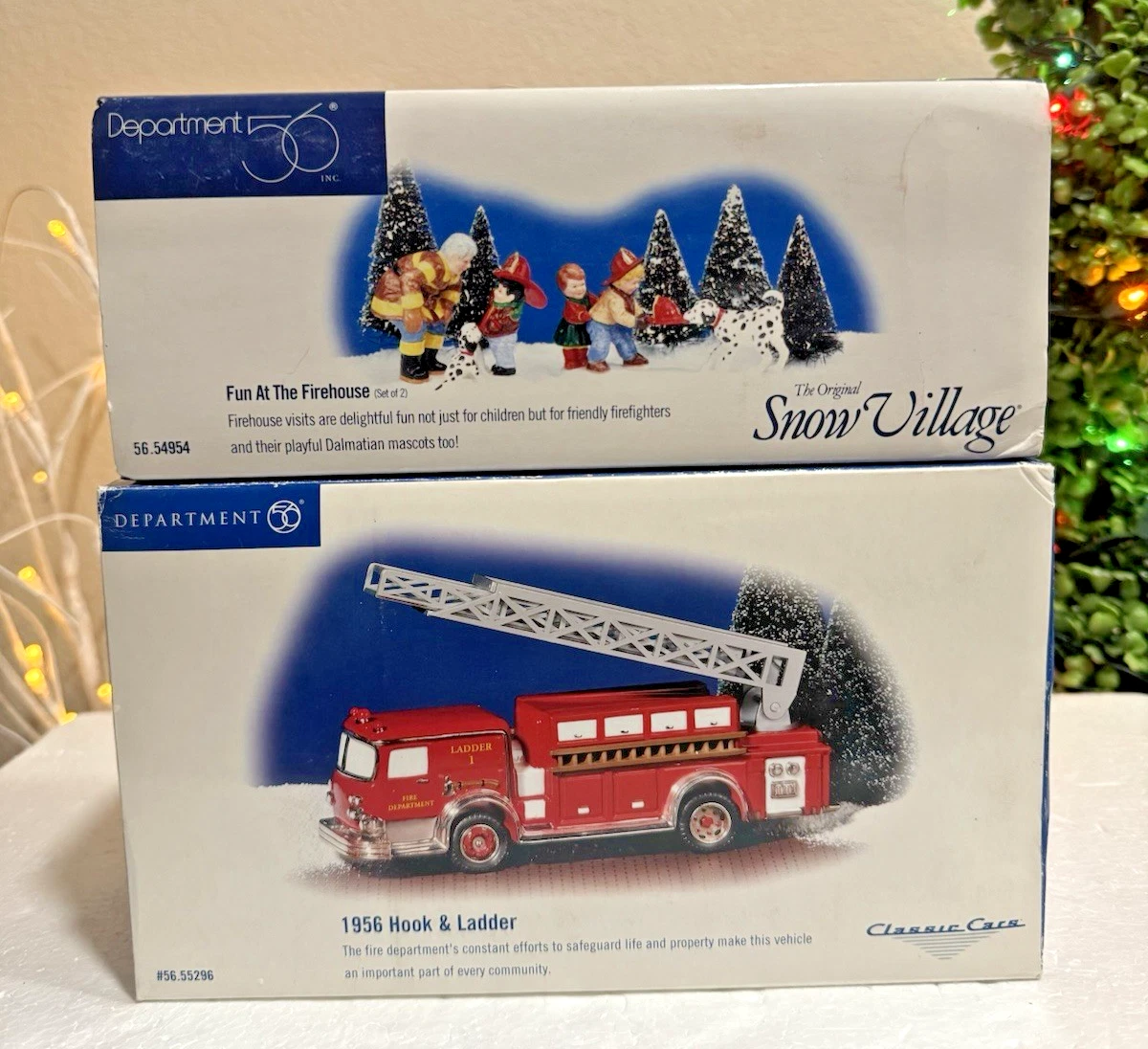 Dept 56 Firehouse In Department 56 Dickens Village Buildings for