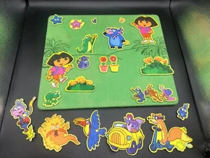 Dora The Explorer Feltastic Fuzzy Felts Craft Playset - Characters & Board - Picture 1 of 7