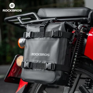 ROCKBROS Motorcycle Pannier Bag Motor Bumper Side Bag Bike Rear Hanging Bag - Picture 1 of 18
