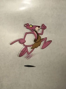 Pink Panther Cartoon Cel And Original Drawing - Picture 1 of 8