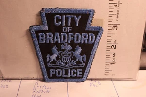 police patch CITY OF BRADFORD POLICE PENNSYLVANIA - Picture 1 of 1