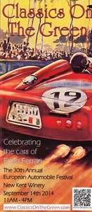 2014 Classics On The Green VIR European Automobile Festival Enzo Ferrari handout - Picture 1 of 1
