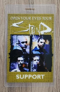 Staind Tour Laminated All Access Backstage Pass Gig VIP Concert - Picture 1 of 2