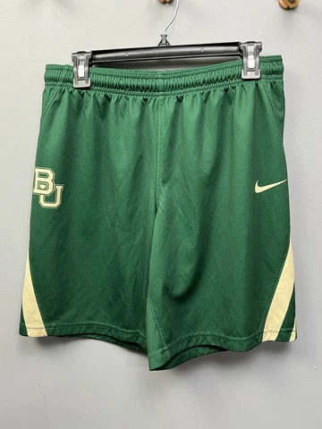 Two pair NCAA Baylor Univ Vintage NIKE basketball shorts Made USA Women Medium Cover