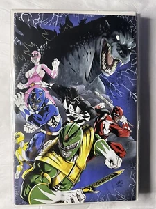 Godzilla VS Mighty Morphin Power Rangers II #1 Virgin Variant [Gavarette] - Bild 1 von 1