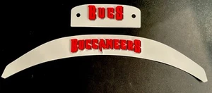 3D Bumpers - Buccaneers Speed Set for a Full Size Helmet - Picture 1 of 2