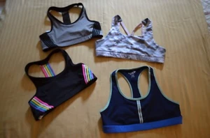 Sports Bra bundle for girl +1 (new white bra w/ a small stain) - Picture 1 of 3
