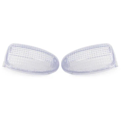 Clear Front Turn Signals Light Lens Cover for BMW R850R R1150R R1150GS Foto 1 de 4