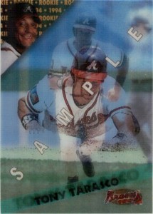 1994 Sportflics 2000 Rookie & Traded Sample #82 Tony Tarasco Atlanta Braves