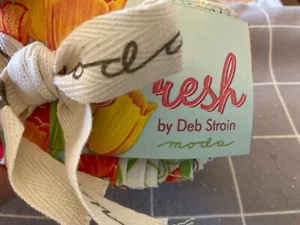 Moda FRESH jelly roll by Deb Strain - Picture 1 of 6