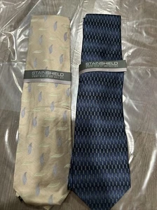 2 Stück Van Heusen Krawatte für Männer Erwachsene Lager Anziehkrawatte - Bild 1 von 2