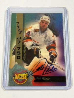 1995 Signature Rookies Signatures /7750 Phil Huber #38 Auto - Image 1 of 2