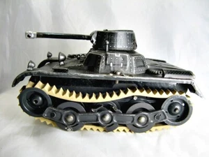 GAMA vehicles sheet metal tanks with spring and rubber chains - original (No. 30) - Picture 1 of 6