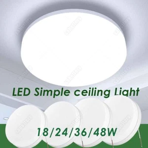 12/18/24/36/50W LED Plafón Plafón Lámpara Baño Cocina Pasillo Lámpara - Imagen 1 de 17