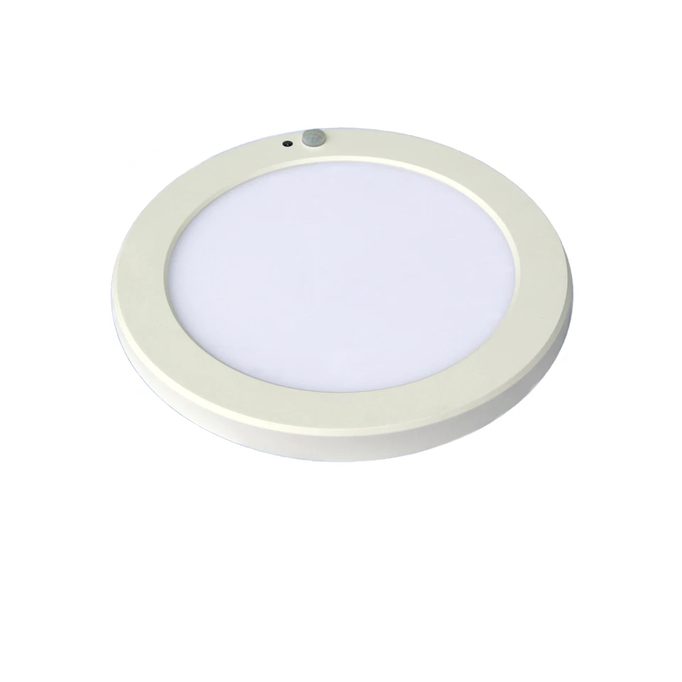 LED Aufbauleuchte Deckenleuchte rund 18 Watt IP20 mit Bewegungsmelder - Bild 1 von 1
